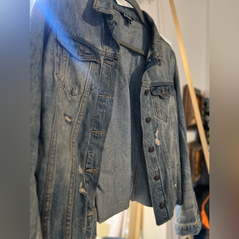 Buffalo distressed Jean jacket